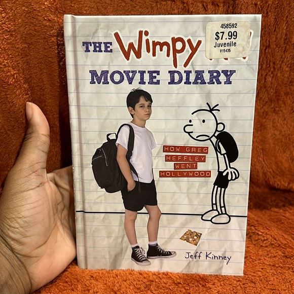 Diary of a Wimpy Kid The Movie Diary Hardcover Book - Picture 1 of 9